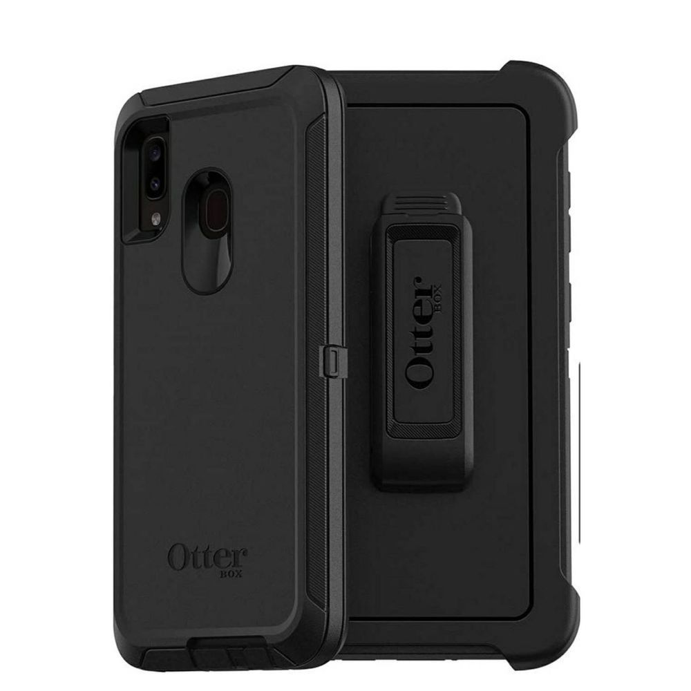 OtterBox DEFENDER SERIES SCREENLESS Case for Samsung Galaxy A21 - Black